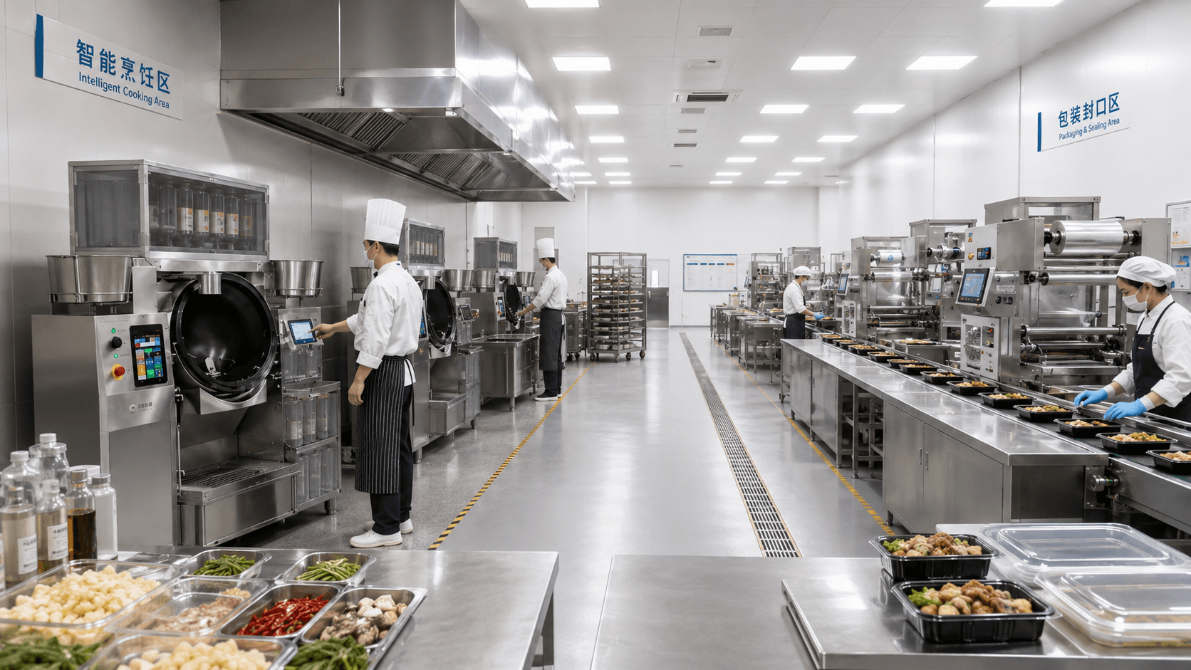 Central Kitchens kitchen scenario